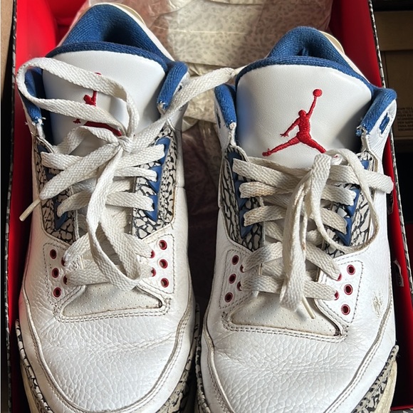 Jordan 3 retro “true blue” in used condition - Picture 6 of 6